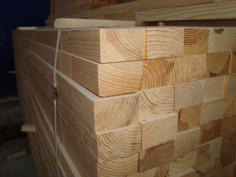 Брус клееный